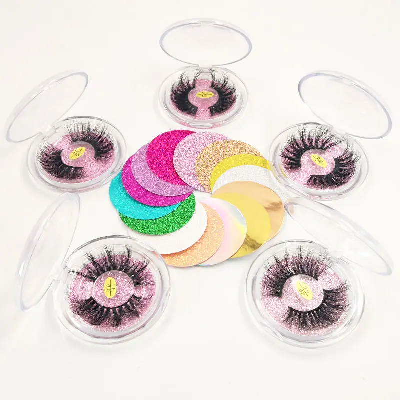 Y new arrival Siberia mink 25mm 5D false eyelashes fluffy flexible soft comfortable cruel-free vegan with clear round box, Natural black
Y new arrival Siberia mink 25mm 5D false eyelashes fluffy flexible soft comfortable cruel-free vegan with clear round box, Natural black