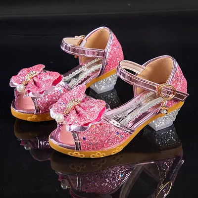 LZH Kids Sandals Girl Christmas Shoes Sequins Children High Heels Princess Party Shoes
LZH Kids Sandals Girl Christmas Shoes Sequins Children High Heels Princess Party Shoes