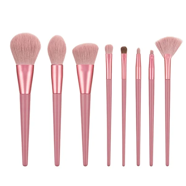 ZNYBEAUTY 8pcs makeup brush set with wholesale price customer logo and pink,gold,silver,green high quliaty
ZNYBEAUTY 8pcs makeup brush set with wholesale price customer logo and pink,gold,silver,green high quliaty