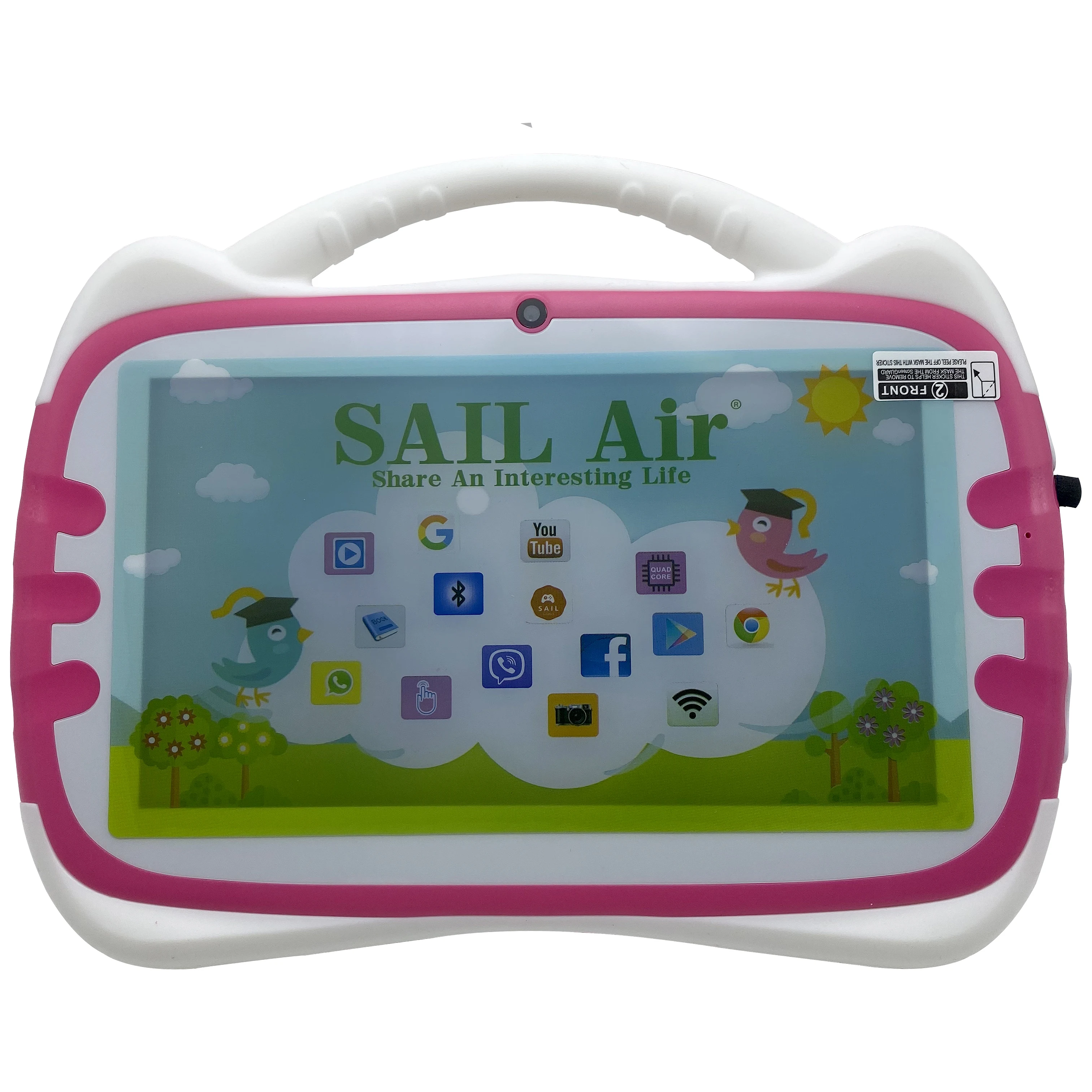 3D video pre-install app SAIL Air Kids tablets PC Learning Machine Breakage-proof Screen 7 Inch, Red green blue
3D video pre-install app SAIL Air Kids tablets PC Learning Machine Breakage-proof Screen 7 Inch, Red green blue