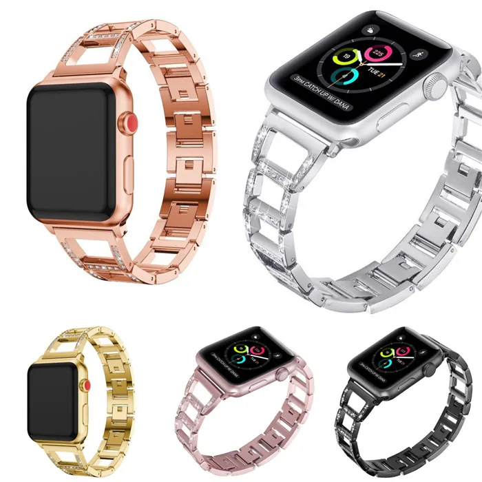Men Business Commercial Diamond Stainless Steel Strap For Apple Iwatch Watch Band Series Wholesale
Men Business Commercial Diamond Stainless Steel Strap For Apple Iwatch Watch Band Series Wholesale