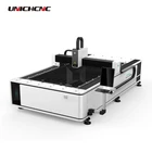 Construction Works High Precision Fiber Laser Cutting Machine for Metal Plate