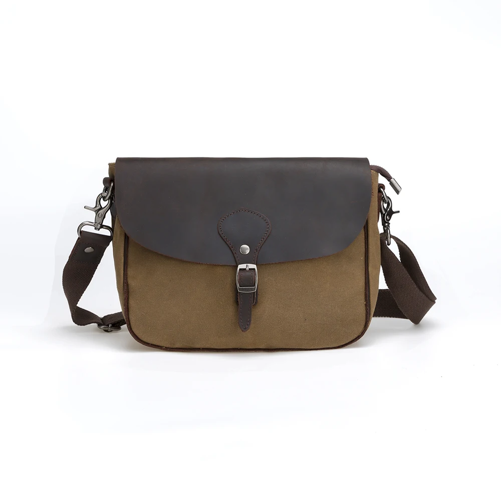 20SC-8948M custom logo adjustable strap vintage genuine leather flap canvas messenger bags for men
20SC-8948M custom logo adjustable strap vintage genuine leather flap canvas messenger bags for men