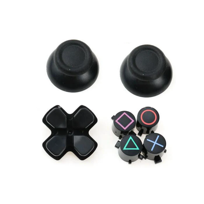Black Analog Joystick Caps ABXY X D-pad Button Set for PS4 Controller Buttons Thumbsticks
Black Analog Joystick Caps ABXY X D-pad Button Set for PS4 Controller Buttons Thumbsticks