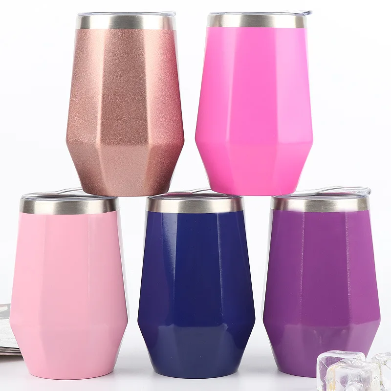 WeVi 12oz stainless steel large capacity wine cup with customized logo, Customized color
WeVi 12oz stainless steel large capacity wine cup with customized logo, Customized color