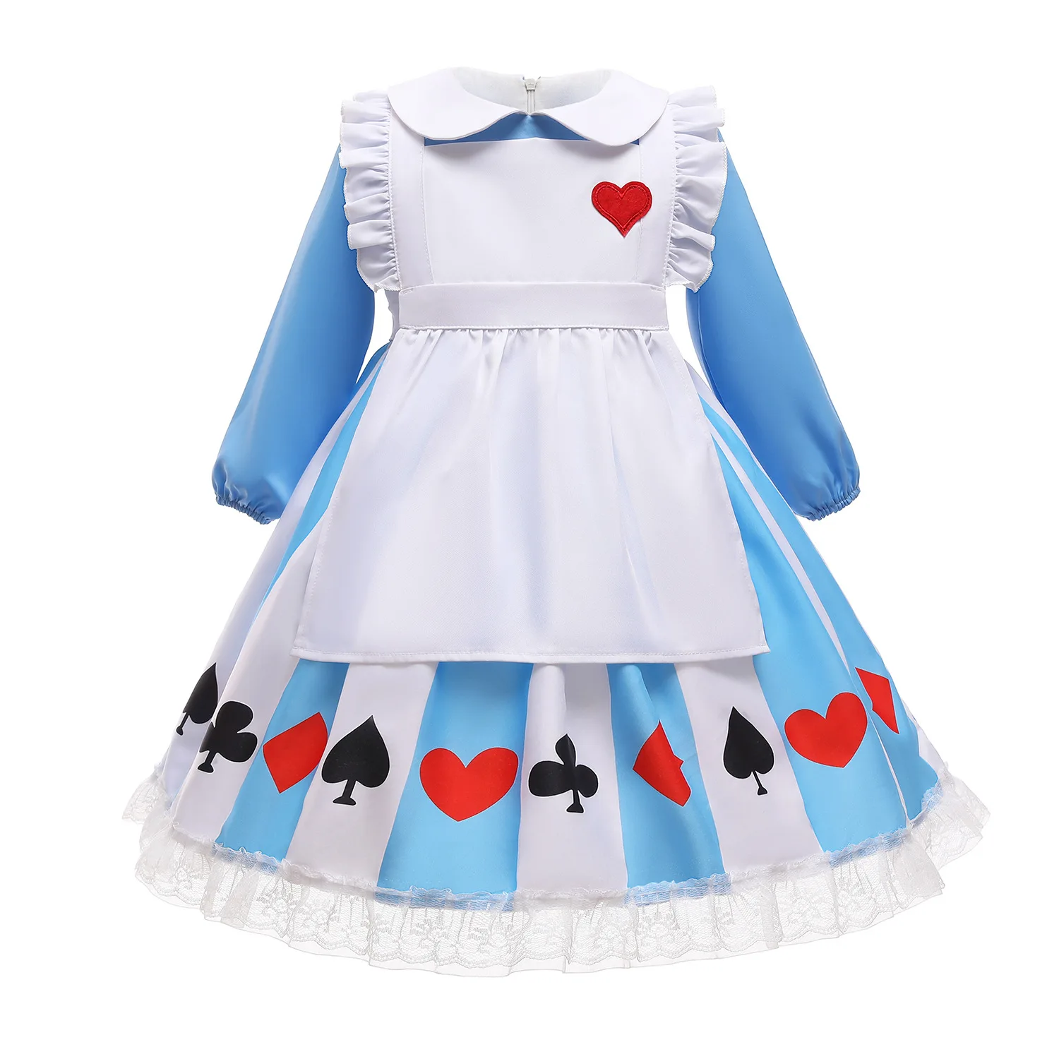 New Arrival long sleeve lolita dress kids girls party dress Alice cosplay costumes princess dress
New Arrival long sleeve lolita dress kids girls party dress Alice cosplay costumes princess dress