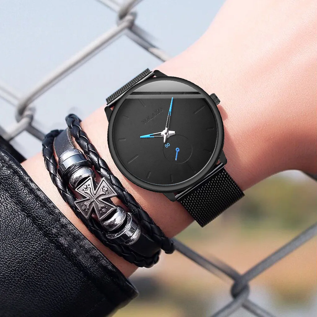 Stainless Steel Ultra Thin Watches Top Brand Luxury Men Classic Quartz Watches Men Waterproof Sport Watch Relogio Masculino, As picture
Stainless Steel Ultra Thin Watches Top Brand Luxury Men Classic Quartz Watches Men Waterproof Sport Watch Relogio Masculino, As picture