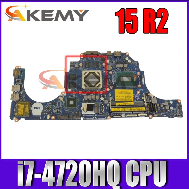 CN-0DWWXN 0DWWXN DWWXN AAP10 LA-B751P i7-4720HQ for Dell 15 R2 Laptop Notebook Motherboard 100% working
CN-0DWWXN 0DWWXN DWWXN AAP10 LA-B751P i7-4720HQ for Dell 15 R2 Laptop Notebook Motherboard 100% working