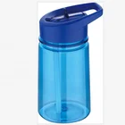 Wholesale Custom Logo 350ml Children Bottle Tritan Plastic Kids Straw Water Bottle with Flip Str