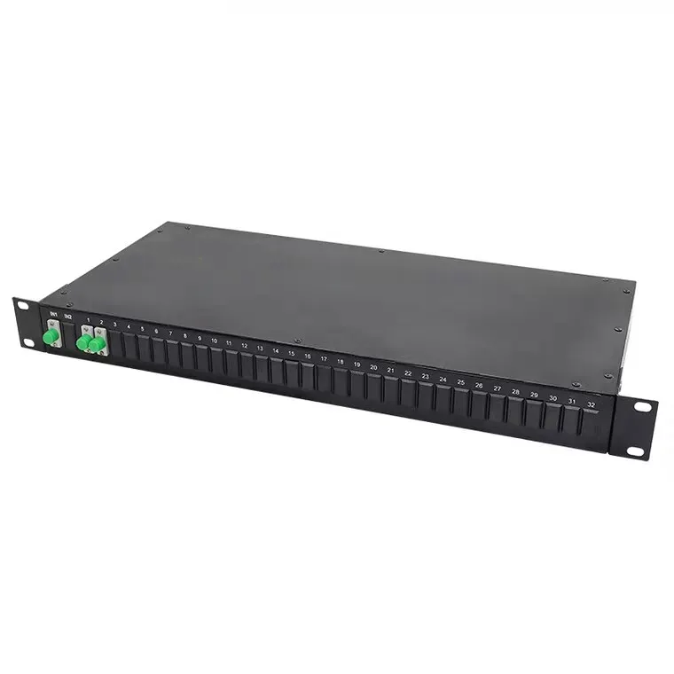 Rack Type Rack Mounted X X Plc Splitter With Fc Apc Connector