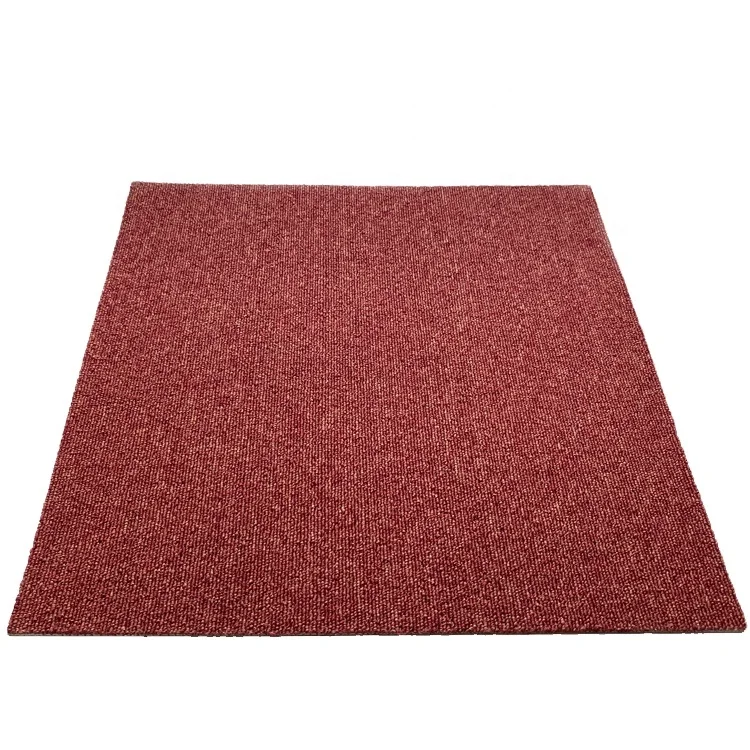 High End Waterproof Solid Red Color Mat Bedroom Office Mat PVC Backing Tile Mat Carpet
High End Waterproof Solid Red Color Mat Bedroom Office Mat PVC Backing Tile Mat Carpet