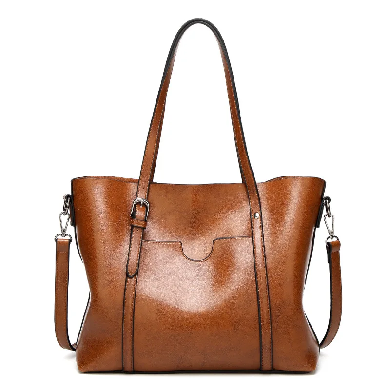 Osgoodway2 Women Bag Oil Wax Big PU Leather Handbags for Women Tote Handbags Ladies Bags, 14 color options
Osgoodway2 Women Bag Oil Wax Big PU Leather Handbags for Women Tote Handbags Ladies Bags, 14 color options