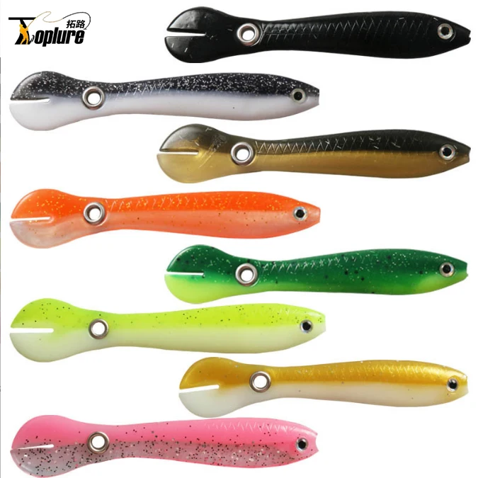New Style Lowest price 100mm/6g Simulated Loach Fork-Tail Style Fishing Soft Baits sinking saltwater soft lures, 8 colors
New Style Lowest price 100mm/6g Simulated Loach Fork-Tail Style Fishing Soft Baits sinking saltwater soft lures, 8 colors