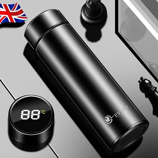304 Stainless Steel Smart Water Bottle Vacuum Flasks with Temperature Led Display, Customized colors acceptable
304 Stainless Steel Smart Water Bottle Vacuum Flasks with Temperature Led Display, Customized colors acceptable