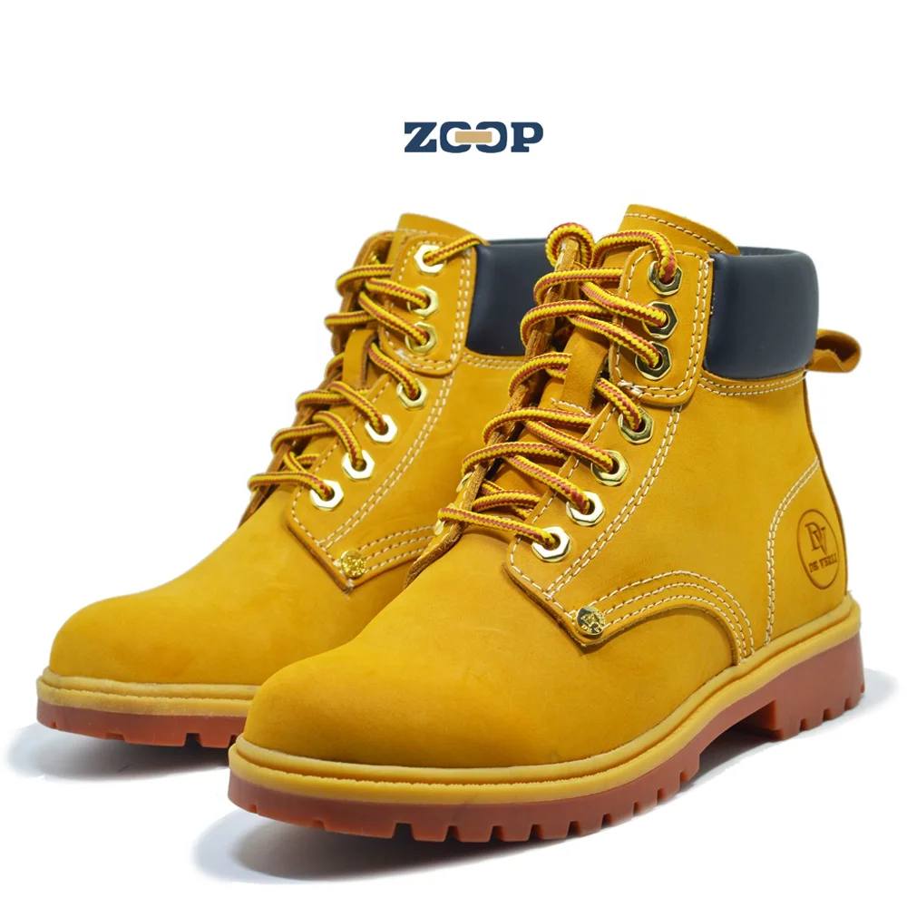 Men's Work Boots Breathable Vintage 100% Cowhide Genuine Leather Big Yellow Boots
Men's Work Boots Breathable Vintage 100% Cowhide Genuine Leather Big Yellow Boots