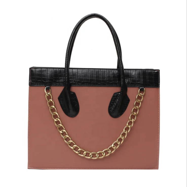 In stock pu Customizable Ins Ladies Korean women large capacity chian tote bag
In stock pu Customizable Ins Ladies Korean women large capacity chian tote bag
