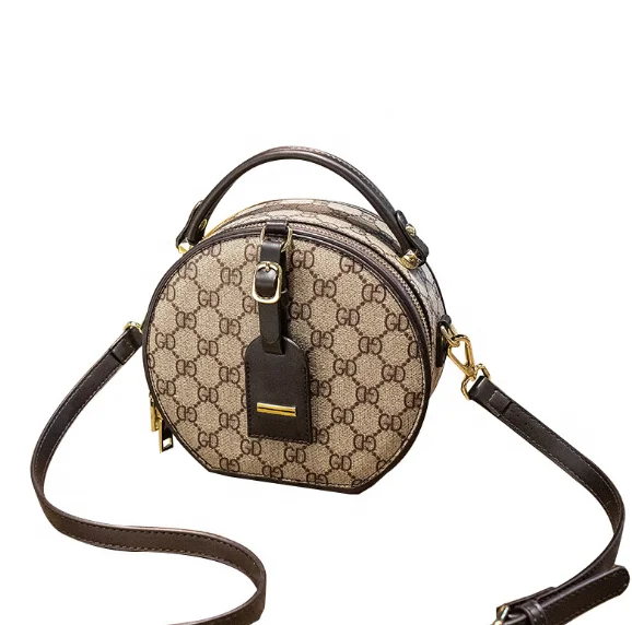 Personality Fashion round bag vintage luxury woman shoulder bag, Customized color 
Personality Fashion round bag vintage luxury woman shoulder bag, Customized color