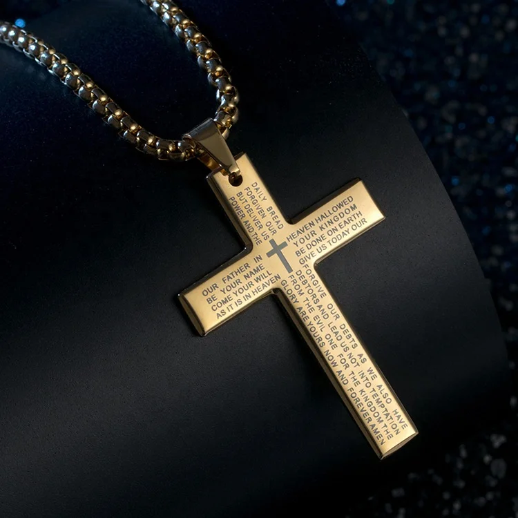 New Hot Sale Necklace Gold Necklace Price Simple Faith Stainless Steel Jewelry Necklace Pendant wholesale, Picture shows
New Hot Sale Necklace Gold Necklace Price Simple Faith Stainless Steel Jewelry Necklace Pendant wholesale, Picture shows