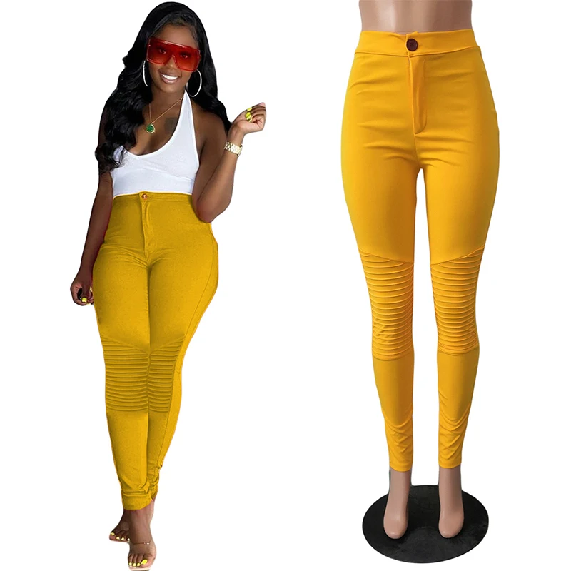 RTS Amazon new Casual pants, high quality high waist solid color sports pleated trousers
RTS Amazon new Casual pants, high quality high waist solid color sports pleated trousers