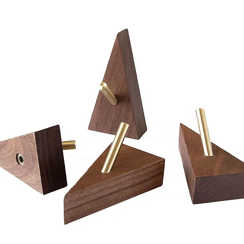 CSL factory wholesale Decoration Hook Hanger Solid Wood Minimalist Creative Triangle shaped Coat Hook Hanger, Natural wood color
CSL factory wholesale Decoration Hook Hanger Solid Wood Minimalist Creative Triangle shaped Coat Hook Hanger, Natural wood color