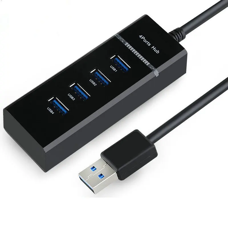 USB 2.0 4-port splitter 2.0 hub extender high-speed computer usb c splitter, Black white
USB 2.0 4-port splitter 2.0 hub extender high-speed computer usb c splitter, Black white