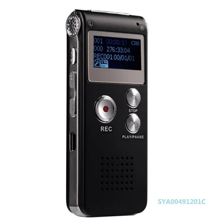 USB Voice Recorder Professional Dictaphone WAV MP3 Player VAR Record Digital Audio Recording Device
USB Voice Recorder Professional Dictaphone WAV MP3 Player VAR Record Digital Audio Recording Device