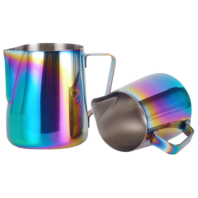 High Quality Stainless Steel Durable Coffee Tools Milk Frothing Mug Italian Latte Art Jug Pitcher Garland Cup
High Quality Stainless Steel Durable Coffee Tools Milk Frothing Mug Italian Latte Art Jug Pitcher Garland Cup