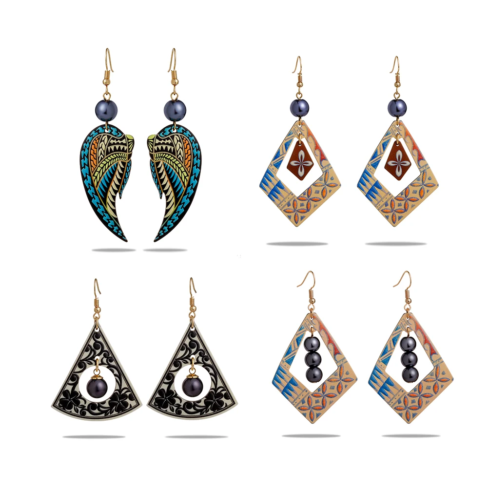 Wholesale colorful fashion personality geometric acrylic earrings niche earrings women, Picture shows
Wholesale colorful fashion personality geometric acrylic earrings niche earrings women, Picture shows