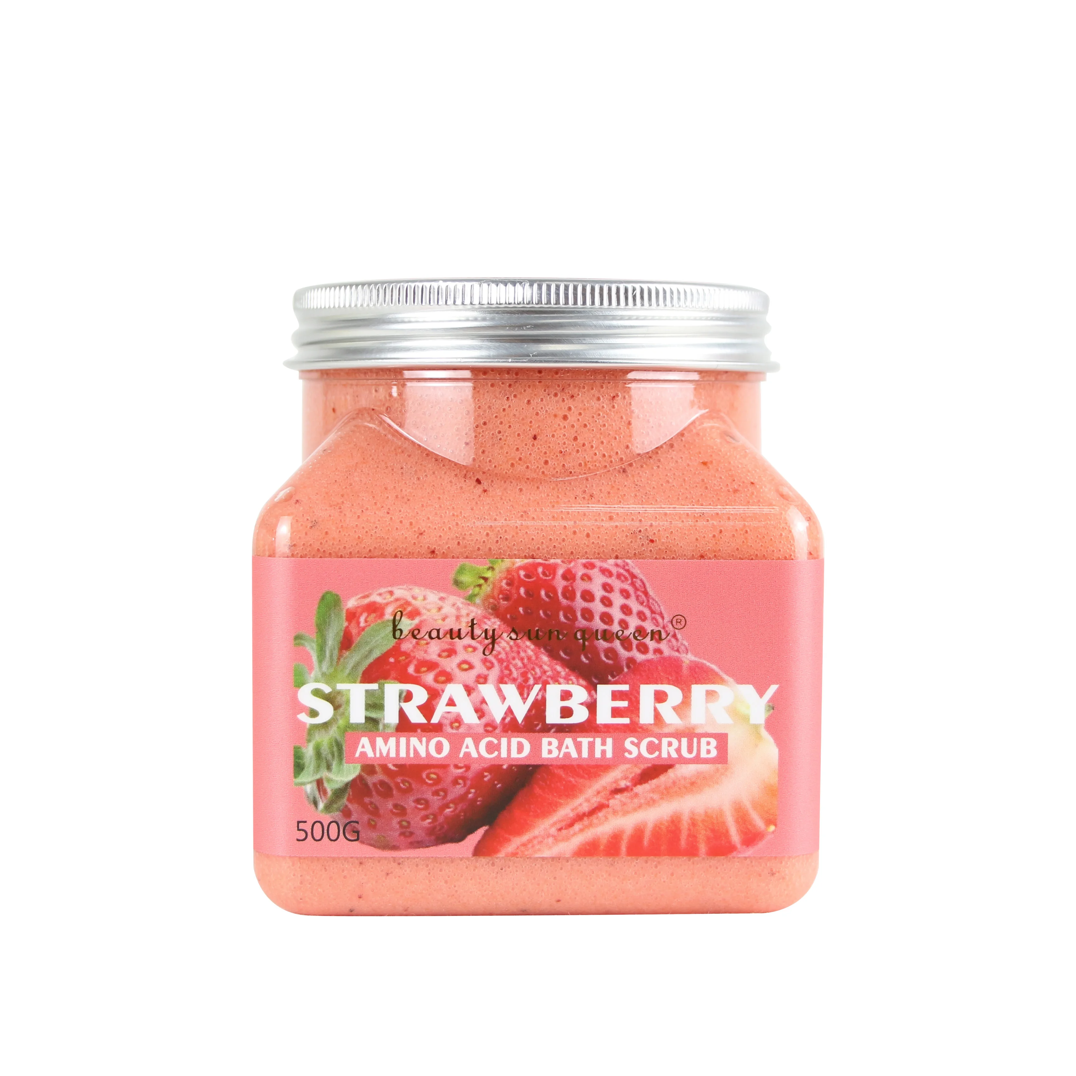Private Label Natural Skin Care Exfoliating Whitening Organic Strawberry Fruit Body Scrub, Custom color
Private Label Natural Skin Care Exfoliating Whitening Organic Strawberry Fruit Body Scrub, Custom color