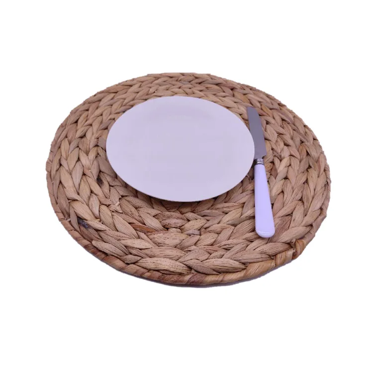 Handmade natural woven weave water hyacinth mats straw mat placemats for hot dishes
Handmade natural woven weave water hyacinth mats straw mat placemats for hot dishes
