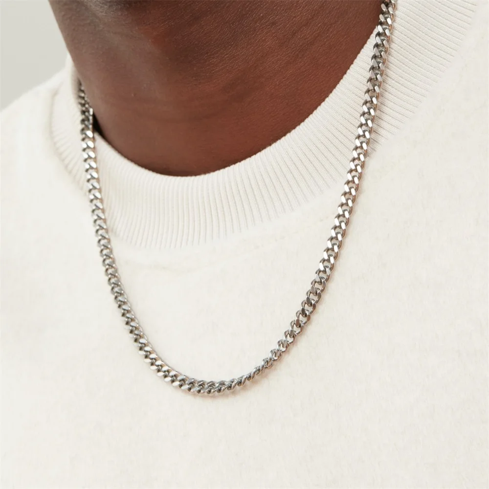 High Quality Custom Gold Plating Cuban Link Chain wholesale Men's Titanium Cuban Link Necklace Hip Hop Women's Gifts
High Quality Custom Gold Plating Cuban Link Chain wholesale Men's Titanium Cuban Link Necklace Hip Hop Women's Gifts