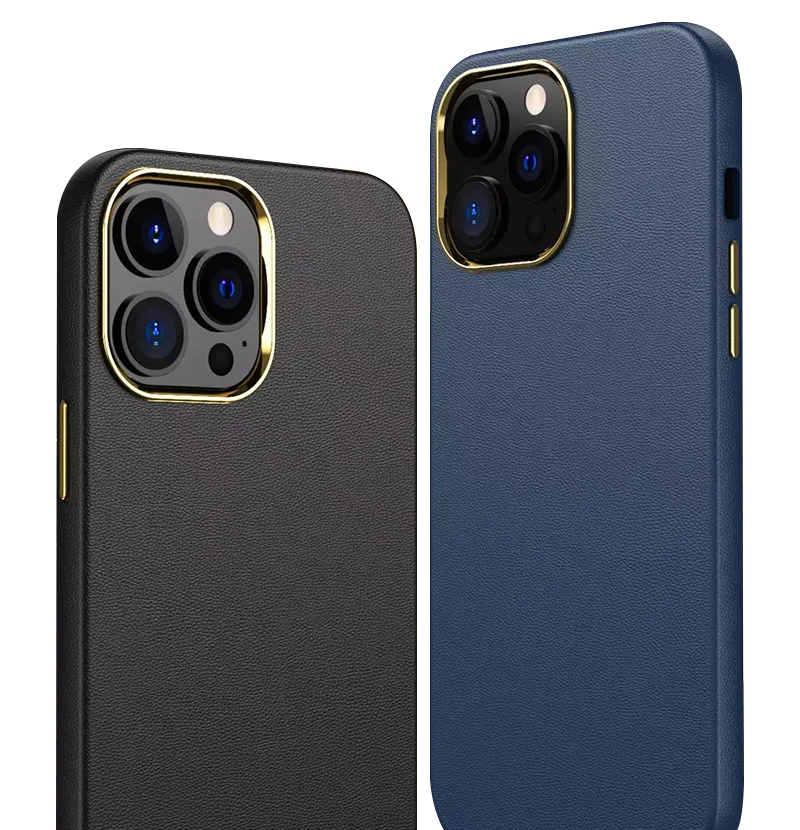 Hot sale Luxury Faux Leather pu electroplating edge bumper phone case for iPhone 13 12pro max Mobile Phone cover case
Hot sale Luxury Faux Leather pu electroplating edge bumper phone case for iPhone 13 12pro max Mobile Phone cover case