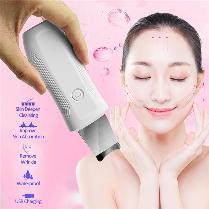 Deep cleansing whitehead comedone extractor tool peeling beauty machine body facial skin scrubber, White
Deep cleansing whitehead comedone extractor tool peeling beauty machine body facial skin scrubber, White