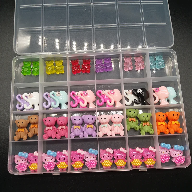 Wholesale Price luxury nail charms 3d 2021 Mixed Bear Candy Kawaii nail art designs decoration For Nail Tips, Picture
Wholesale Price luxury nail charms 3d 2021 Mixed Bear Candy Kawaii nail art designs decoration For Nail Tips, Picture