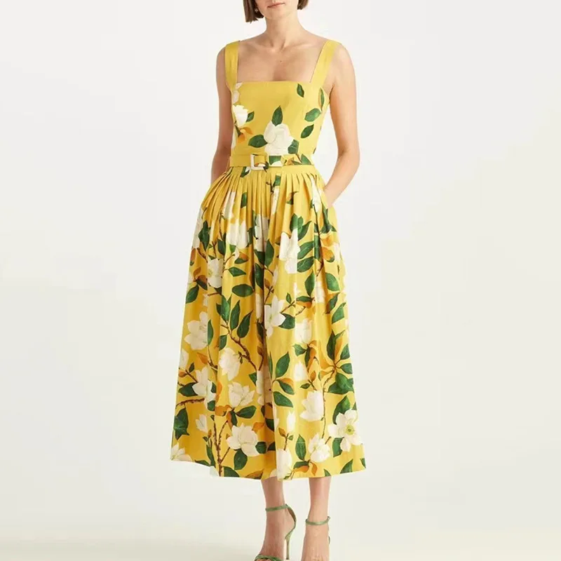 Newest Design Wholesale Elegant Yellow Printing From China Ladies Print Spring Girls Dress
Newest Design Wholesale Elegant Yellow Printing From China Ladies Print Spring Girls Dress