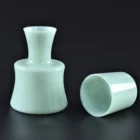 Heat Resistance Jade color Tea for one glass set including water cup and teapot for afternoon tea