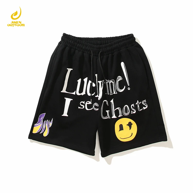 New arrival men's high street fitness jogger sports shorts printed plus size cotton fleece graffiti sweat shorts
New arrival men's high street fitness jogger sports shorts printed plus size cotton fleece graffiti sweat shorts