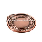 Trophys Round Gold Embossed Sport Medals And Trophys Custom Metal Blank Medal