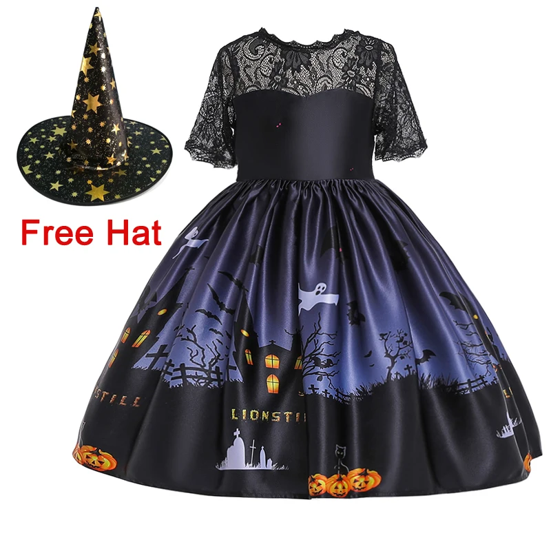 Explosive Halloween children's costume cosplay European and American party print costume + hat WS002
Explosive Halloween children's costume cosplay European and American party print costume + hat WS002