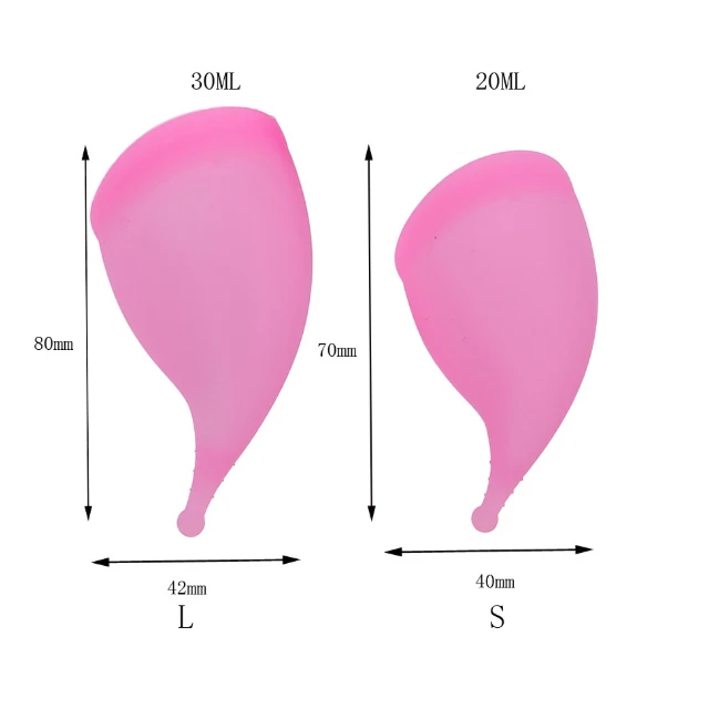 Medical Grade Silicone women Lady Menstrual Period Cup Coppetta, Pink,white, blue,purple
Medical Grade Silicone women Lady Menstrual Period Cup Coppetta, Pink,white, blue,purple