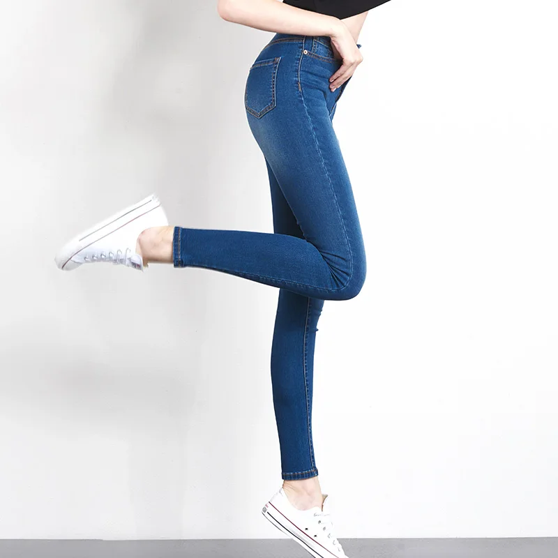 Jeans for Women mom Jeans High Elastic plus size Stretch Jeans female washed denim skinny pencil pants, As pictures
Jeans for Women mom Jeans High Elastic plus size Stretch Jeans female washed denim skinny pencil pants, As pictures