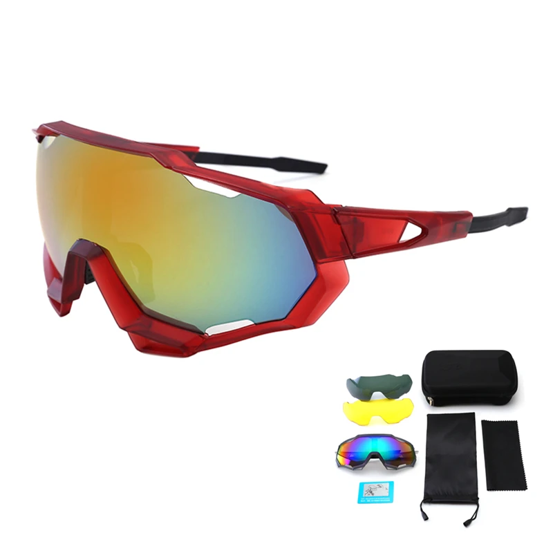 Lucky Lnterchangeable Lenses UV400 Cycling Glasses Mountain Bike Eye Protection Outdoor Sports Sunglasses
Lucky Lnterchangeable Lenses UV400 Cycling Glasses Mountain Bike Eye Protection Outdoor Sports Sunglasses