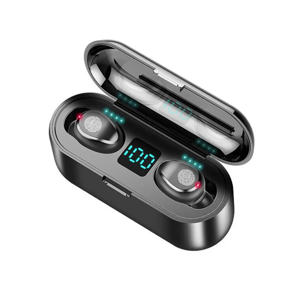 Mini Auriculares F9-5 Led Earphone Wireless Bluetooth 5.0 Tws In Ear Plus Powerbank F9 Tws F9 Auriculares Bluetooth, Black, white, green, pink, green, green
Mini Auriculares F9-5 Led Earphone Wireless Bluetooth 5.0 Tws In Ear Plus Powerbank F9 Tws F9 Auriculares Bluetooth, Black, white, green, pink, green, green