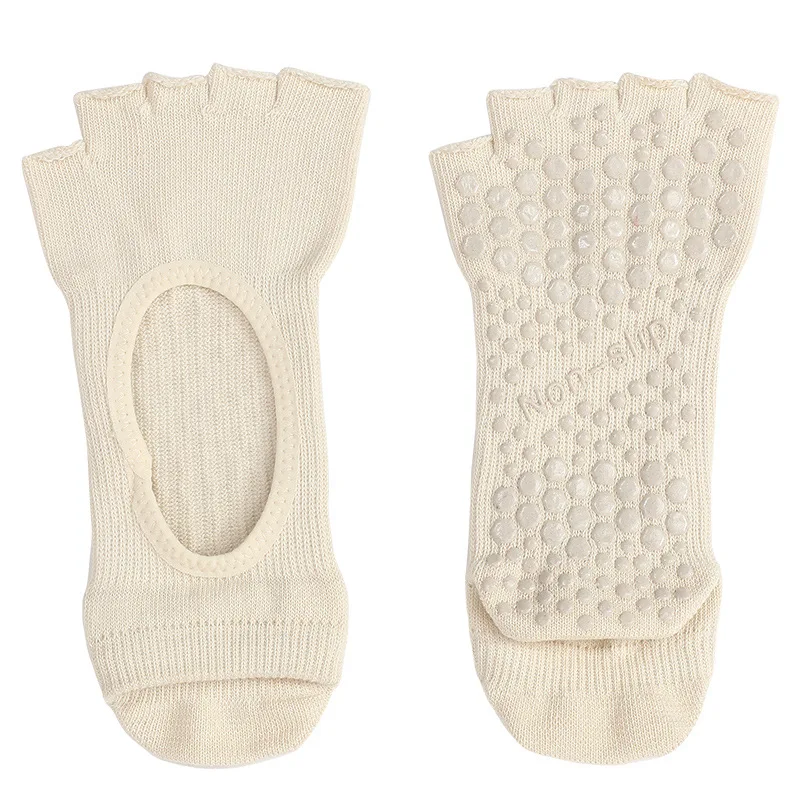 High Quality Fashion Solid Color Breathable Open Toe Bottom Anti Slip Design Yoga Socks, As show
High Quality Fashion Solid Color Breathable Open Toe Bottom Anti Slip Design Yoga Socks, As show