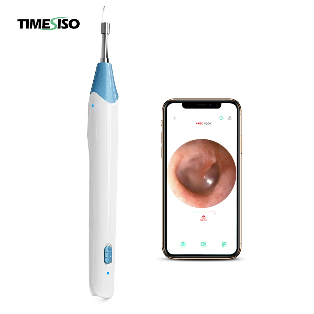 New Cleaning Equipment Mini Wireless Smart Visible Ear Camera Vacuum Cleaner with Curette Ear Spoon, Blue
New Cleaning Equipment Mini Wireless Smart Visible Ear Camera Vacuum Cleaner with Curette Ear Spoon, Blue
