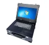 Portable chassis Monitoring equipment intelligent recording and broadcasting system with 15.6 "LCD Rugged Laptop