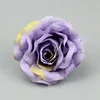 Wedding party Decorative Colorful single Factory Outlet simulation flower Artificial Cheap silk large rose head