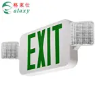 Led emergency light rechargeable directional exit signs with emergency lighting
