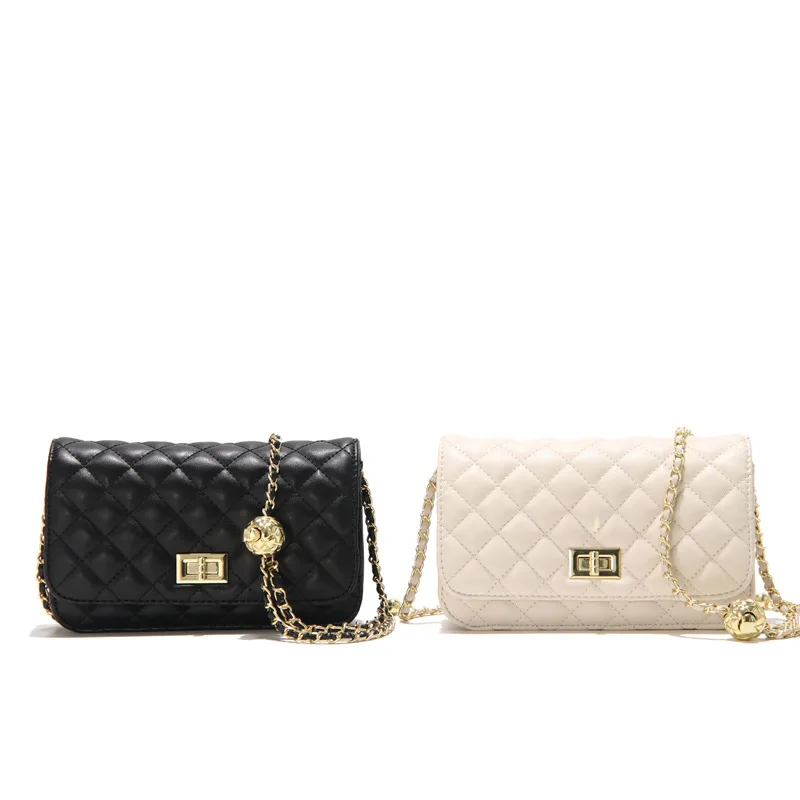 Women's Chain Bag 2021 Fashion Simple Black White Design PU Single Shoulder Messenger Handbag
Women's Chain Bag 2021 Fashion Simple Black White Design PU Single Shoulder Messenger Handbag
