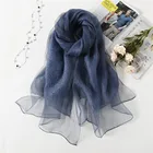 High Quality Silk Shawl Hot Sell High Quality Simple Color Silk Mohair Fashion Designer Shawl Scarf